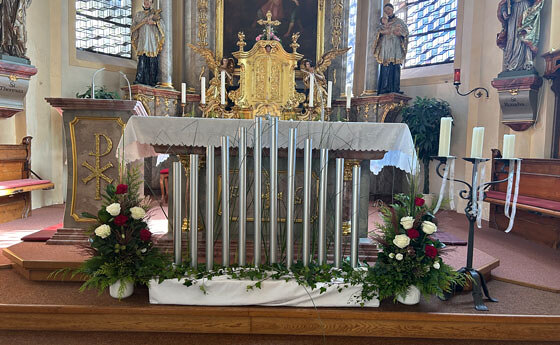 Orgelweihe in der Pfarre St. Agatha mit Bischof Manfred Scheuer