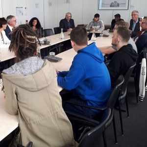 Exkursion Wien | Gespräch mit Alois Stöger und Sabine Schatz