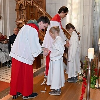 am Christkönigsonntag