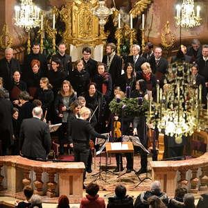 Konzertimpression vom musica sacra-Konzert 'Freuet euch im Herrn' am 18. Dezember 2016 mit dem Kons Linz