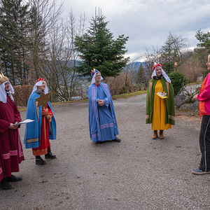 Impressionen der Sternsingeraktion 2022 in Kirchdorf