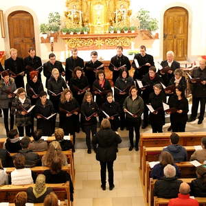 Eine tolle Akustik ist in der Pfarrkirche...