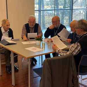 Arbeit bei Tisch