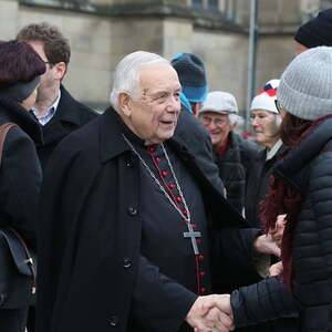 85. Geburtstag, Linzer Domplatz (26.1.2017)